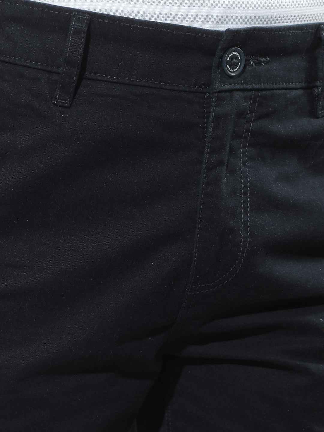 Navy Blue 100% Cotton Shorts