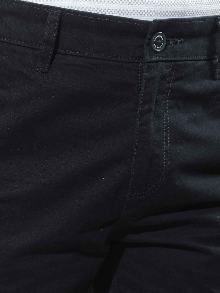 Navy Blue 100% Cotton Shorts
