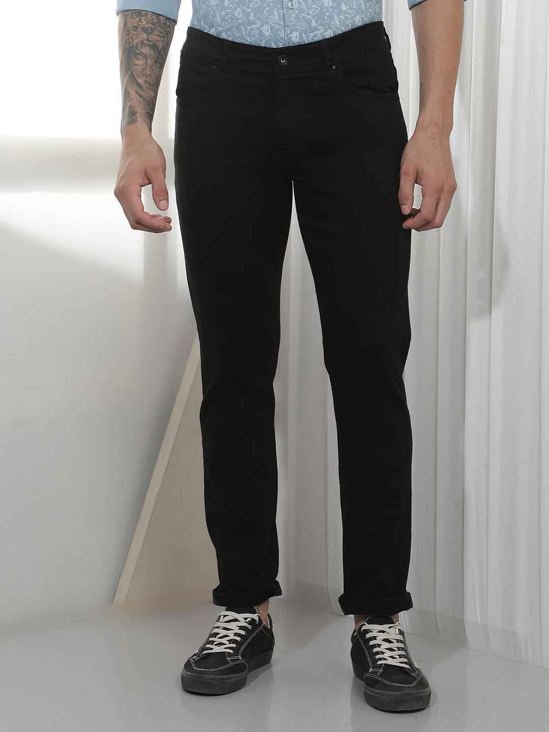 Classic Black Comfort Wear Jeans