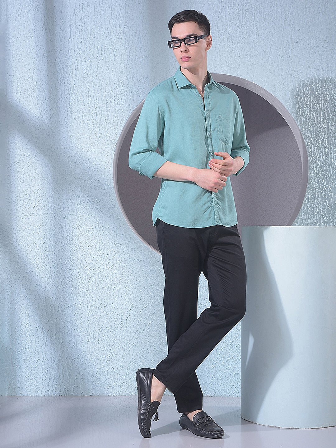 Sleek Black Trousers