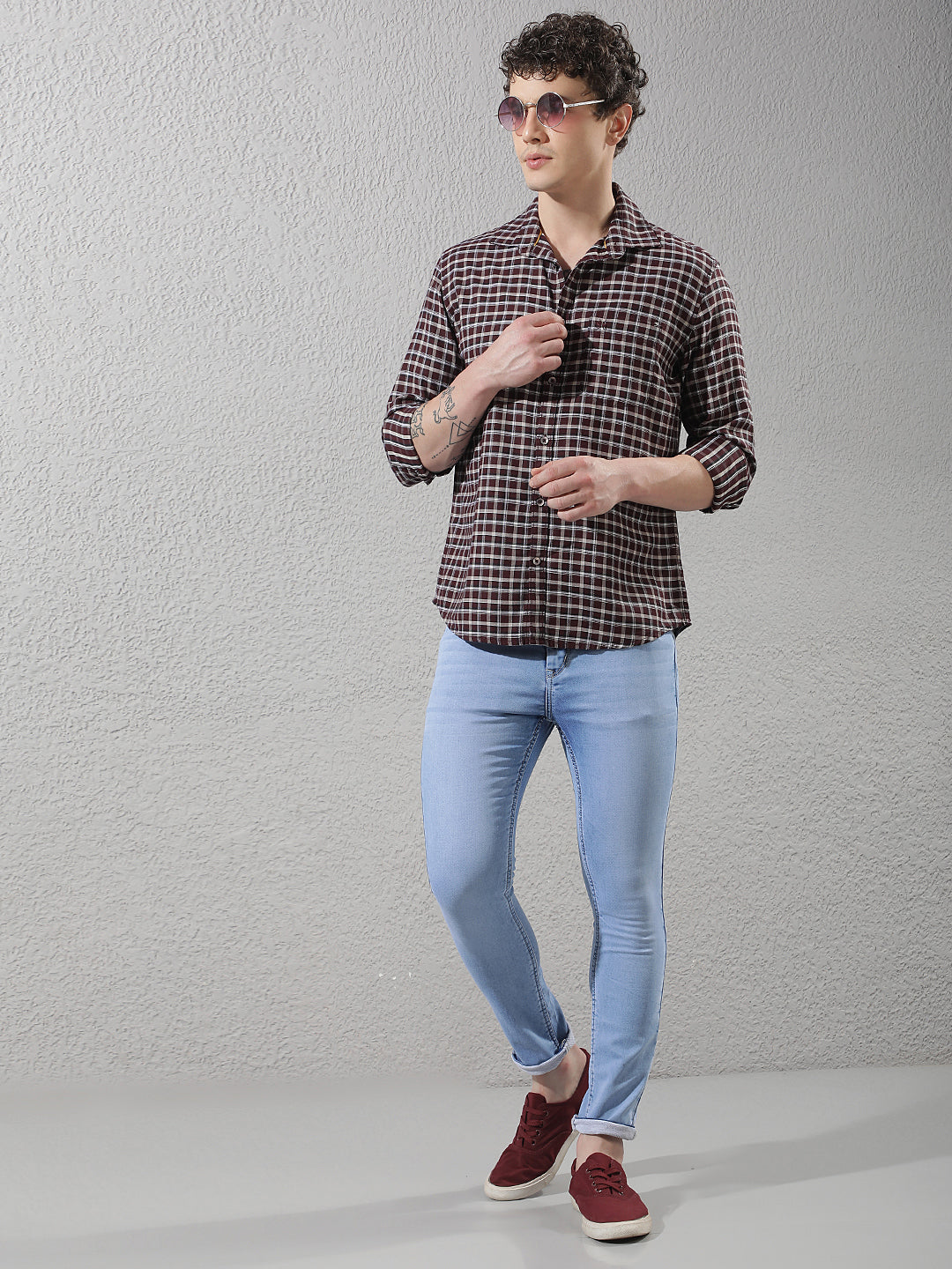 Sky Blue Skinny Jeans