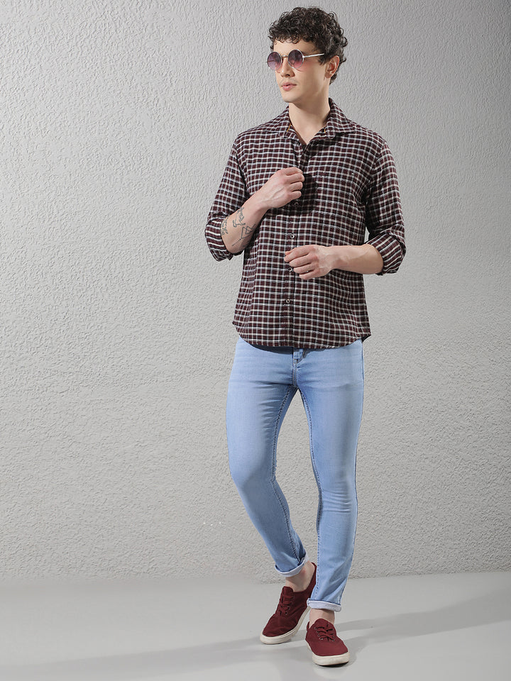Sky Blue Skinny Jeans