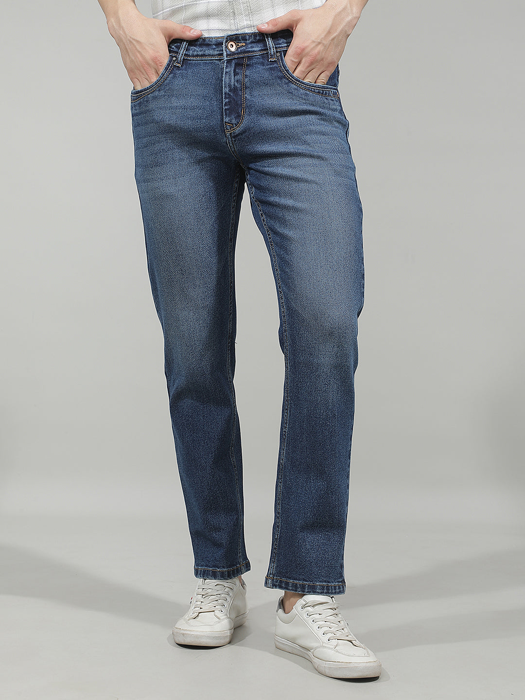 Signature Pacific Blue Straight Jeans