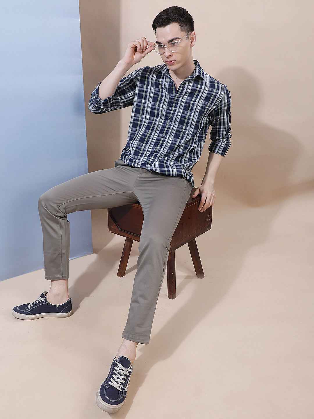 Stone Grey Trousers