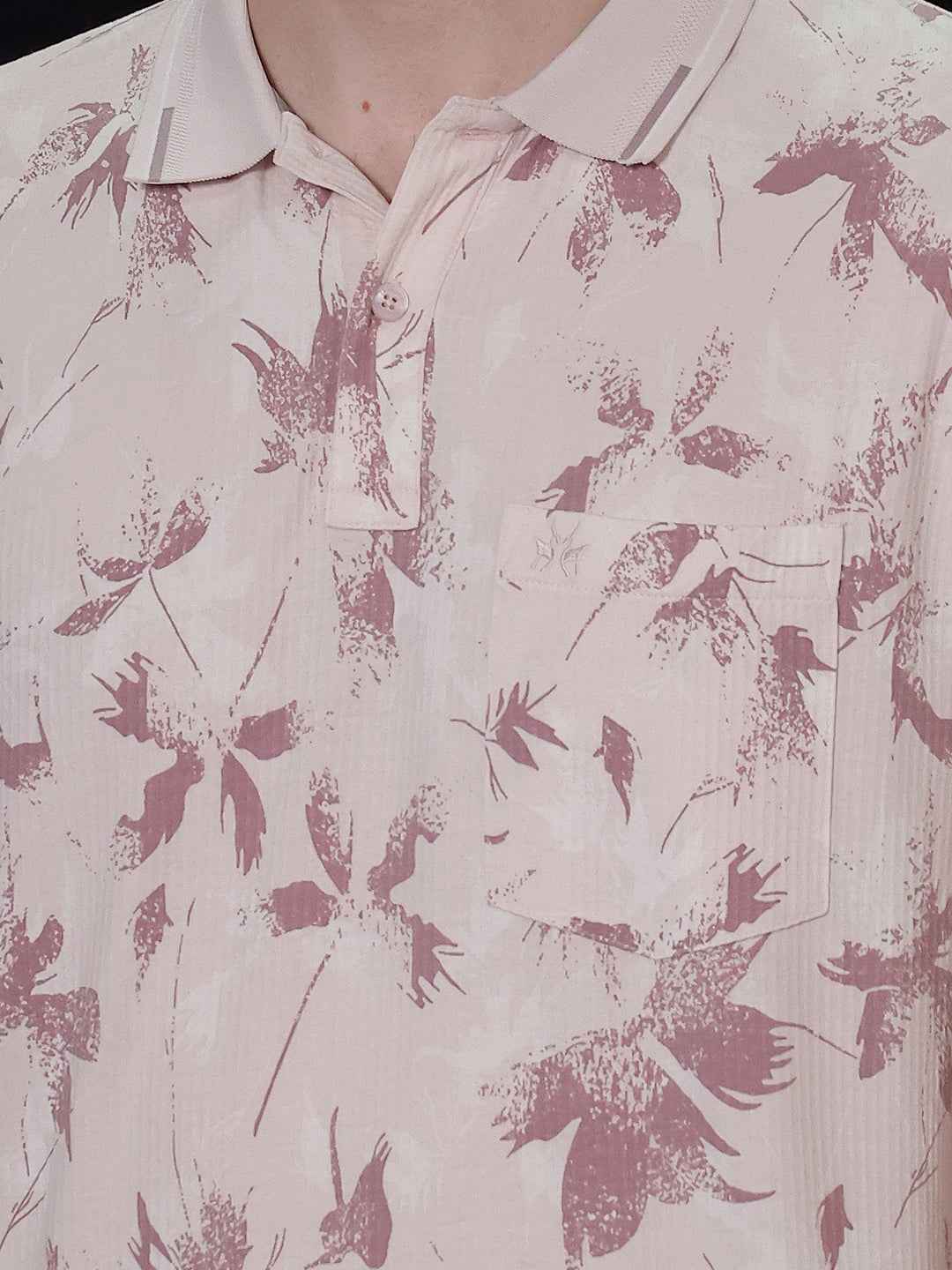 Pink Floral Print T-Shirt
