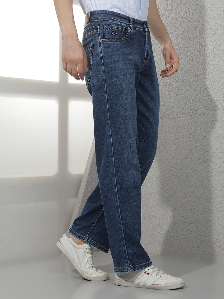 Urban Sapphire Blue Baggy Jeans
