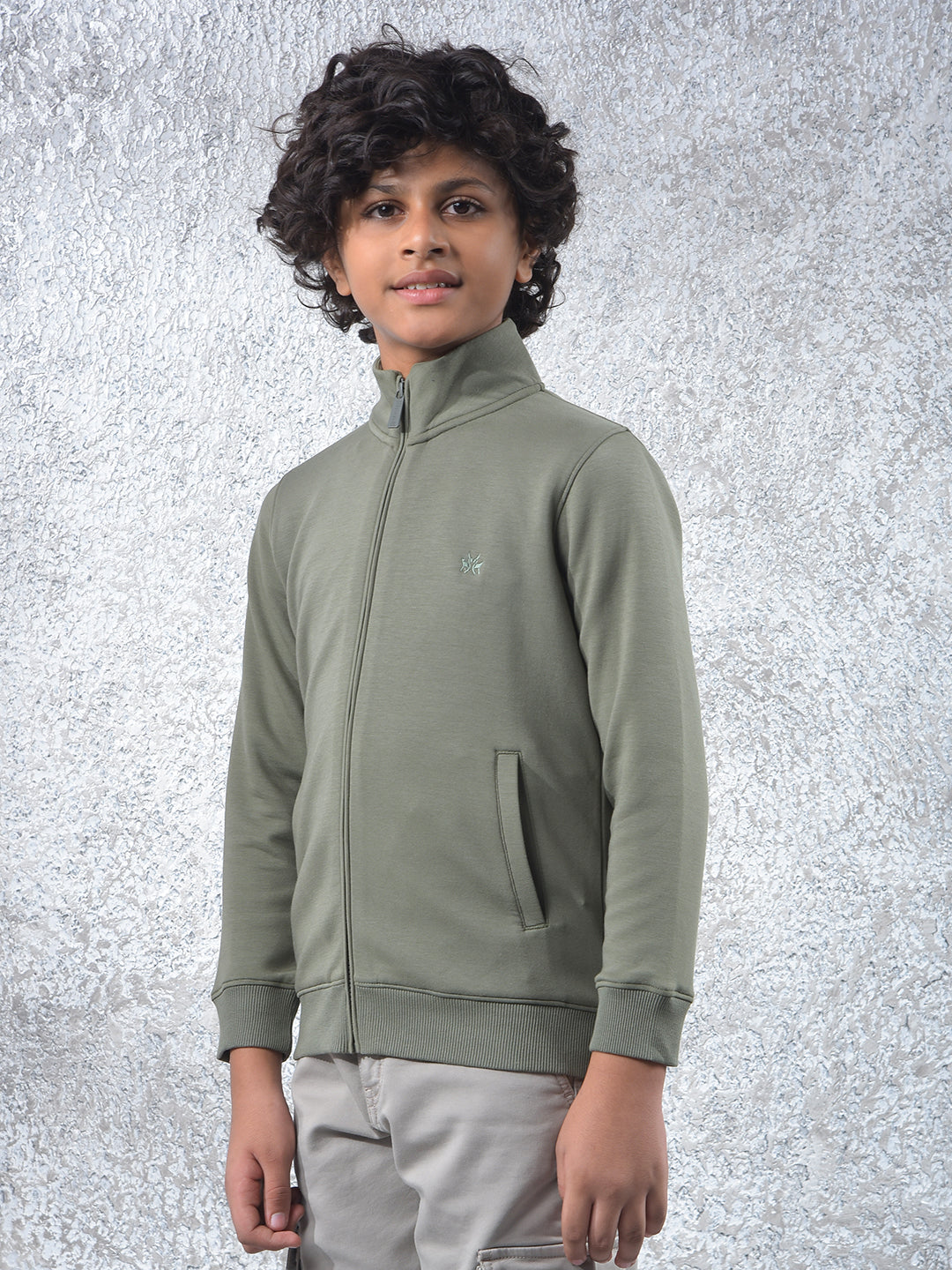 Breathable Olive Sweatshirt