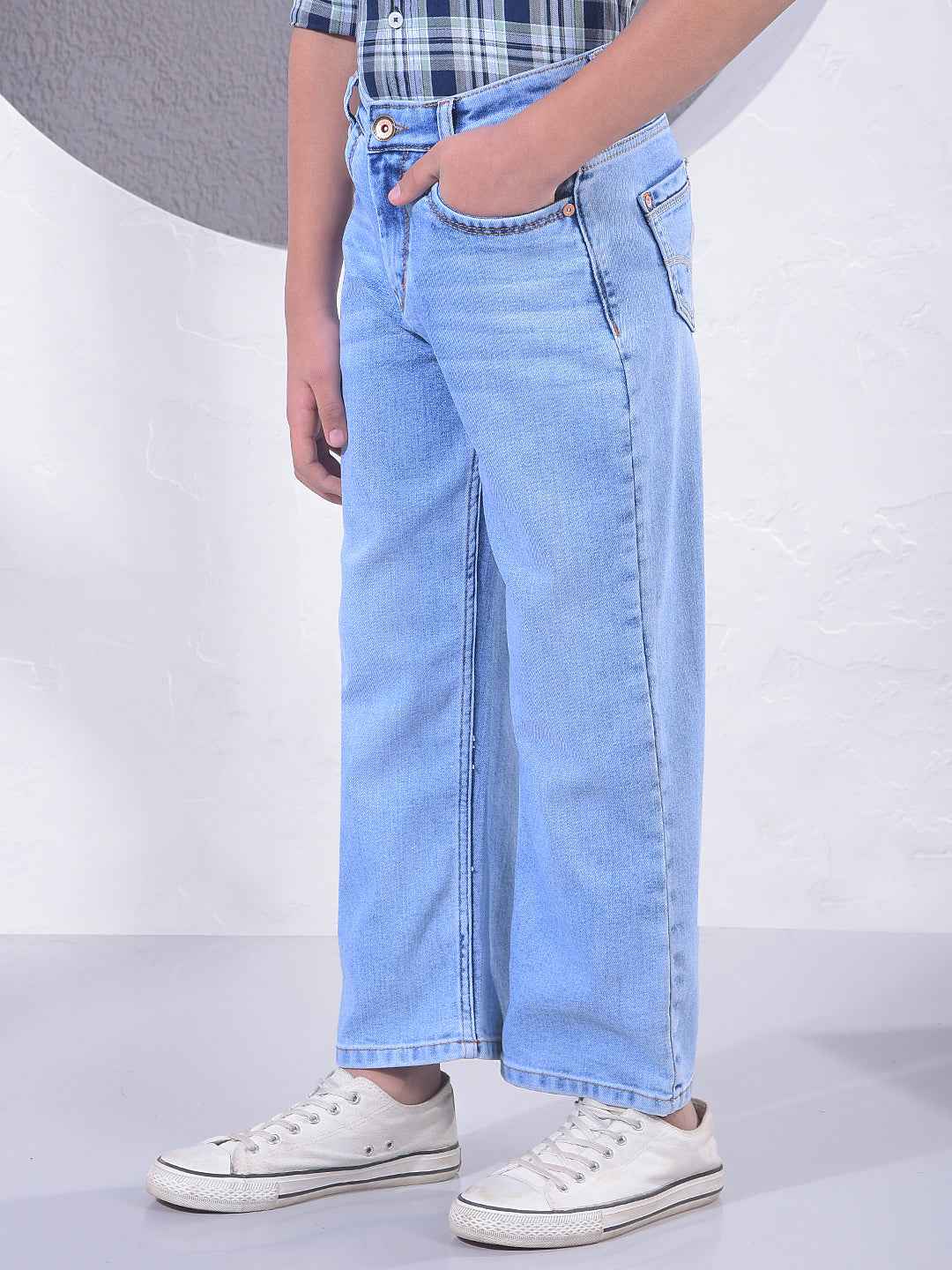 Midnight Blue Loose Baggy Jeans