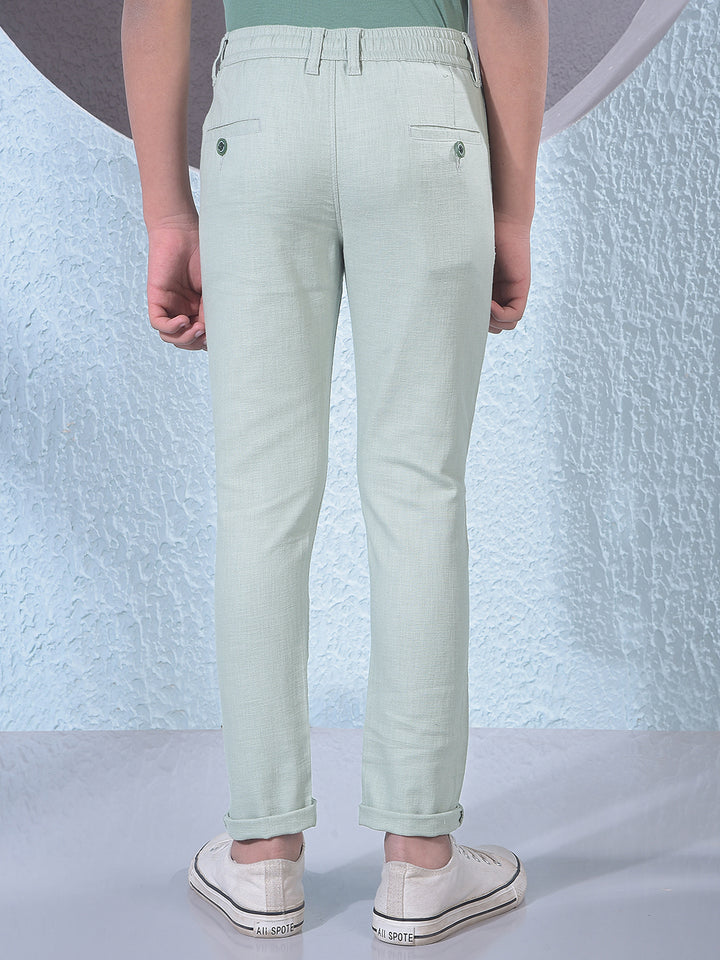 Green 100% Cotton Trousers