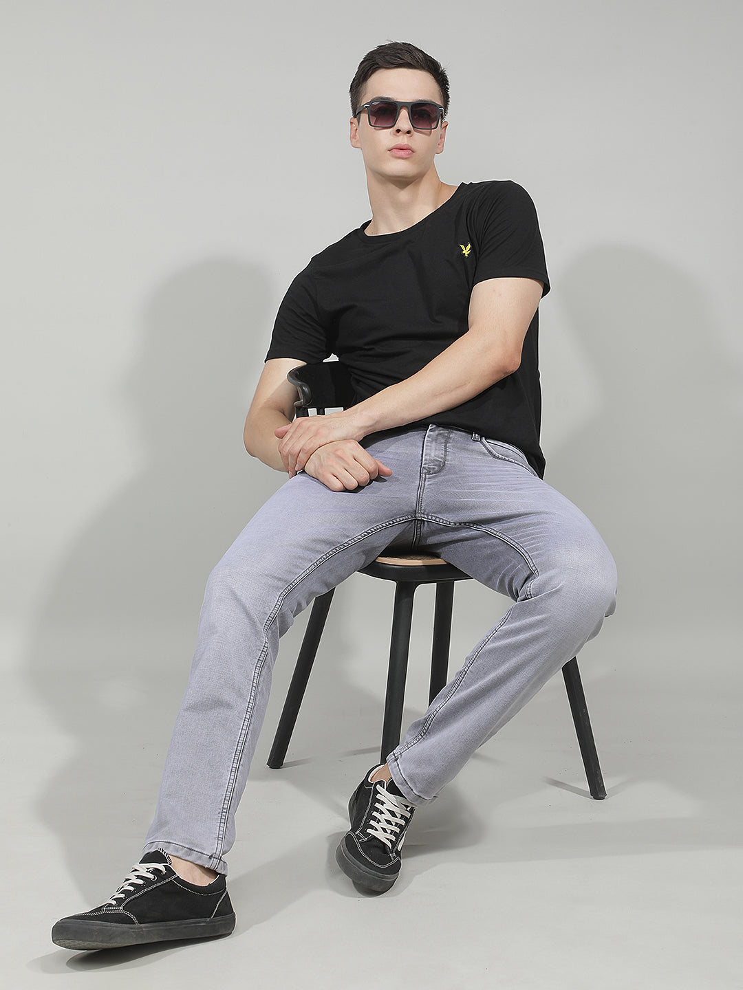 Sleek Fog Grey Jeans