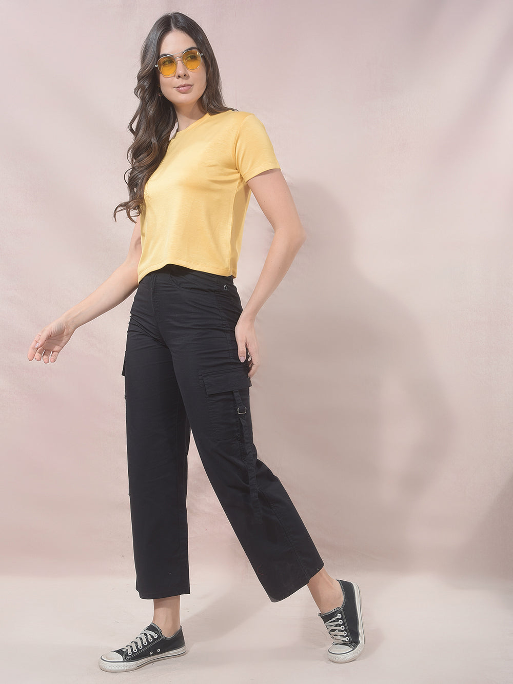 BlazeLemon Fitted Crop Top