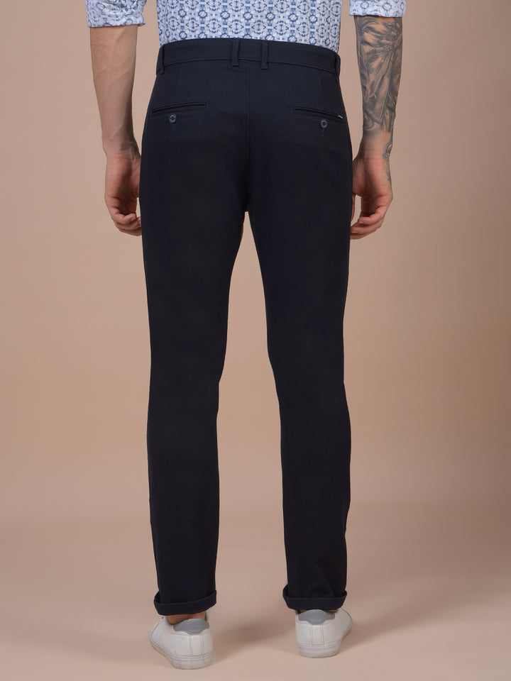 Elevated Navy blue Trousers