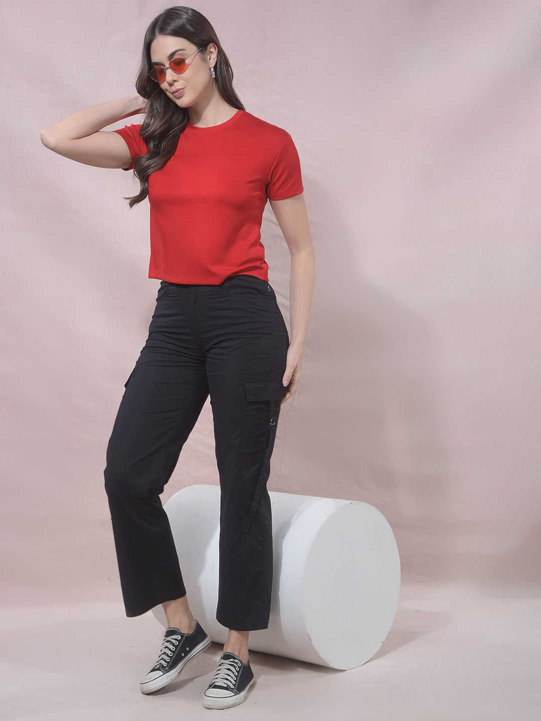 GlideRuby Fitted Crop Top