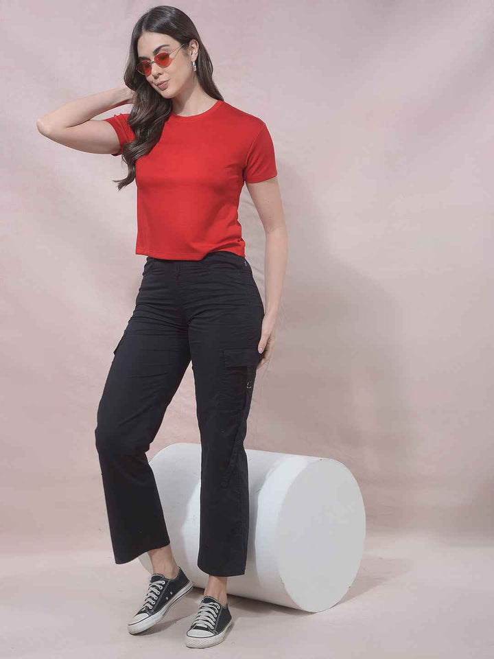 GlideRuby Fitted Crop Top