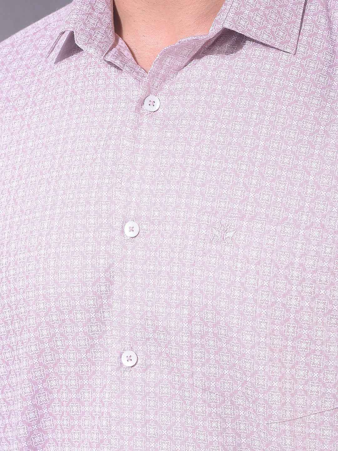 Pink Graphic Print Shirt