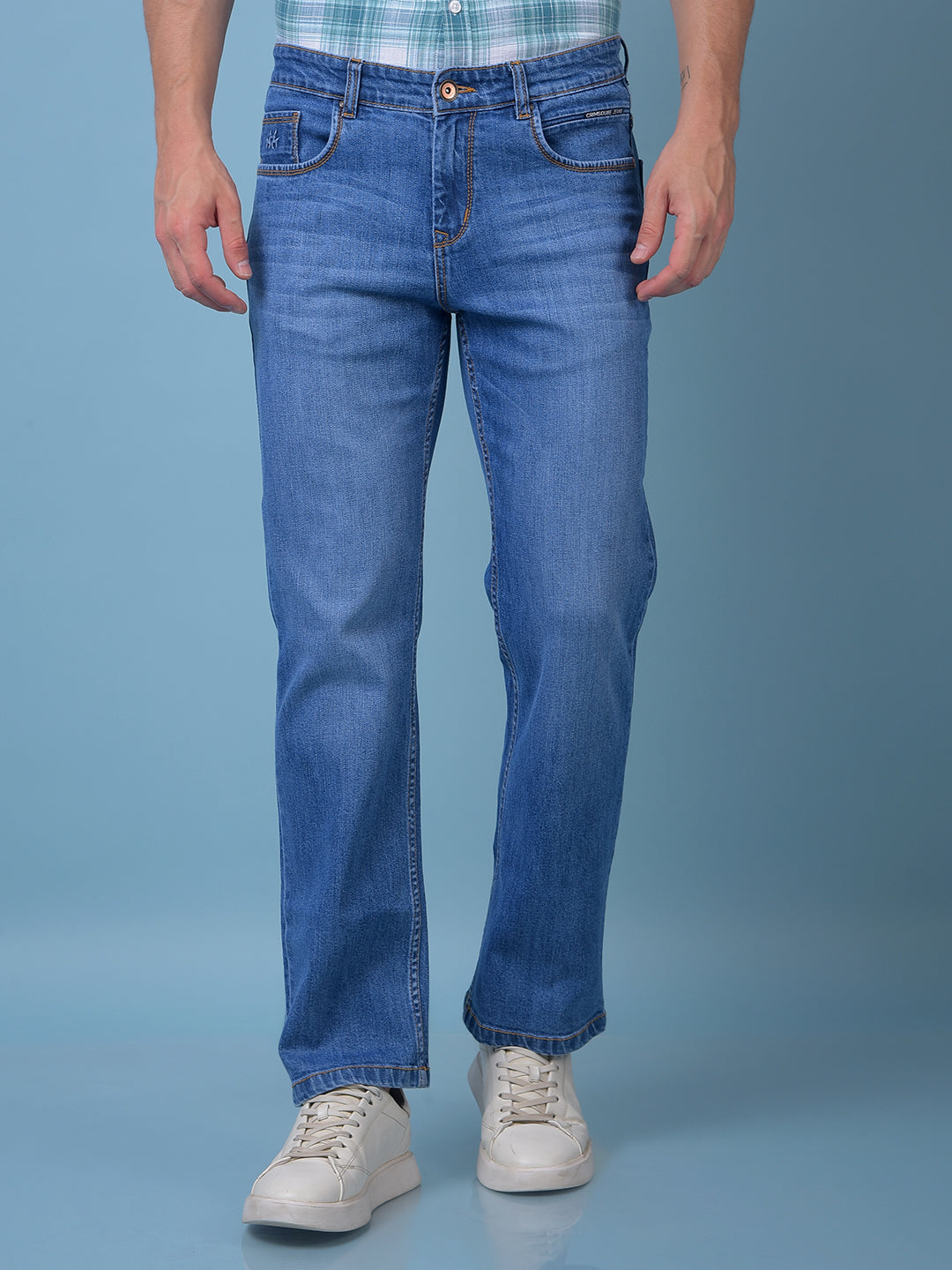 Blue Baggy Jeans