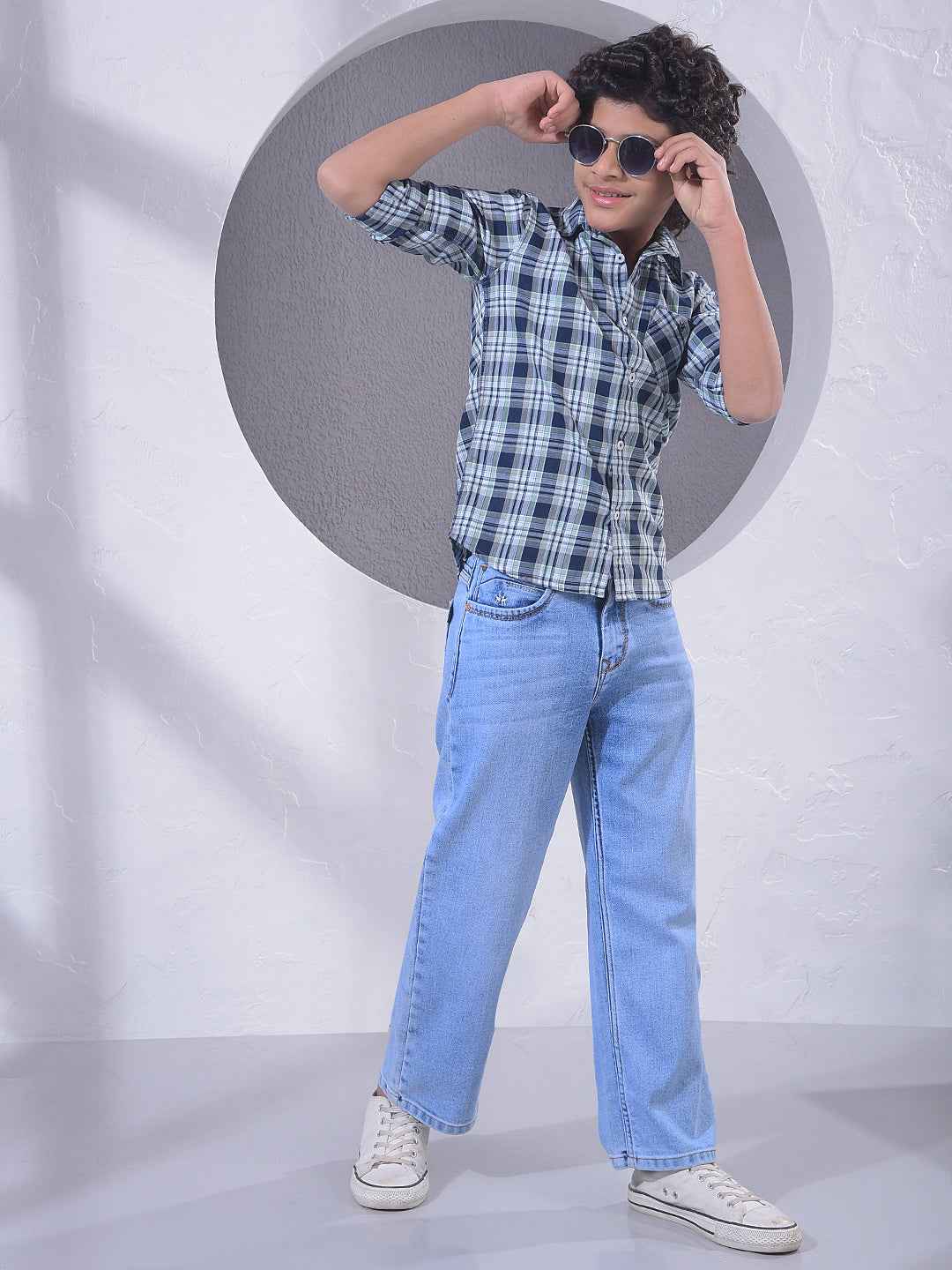 Midnight Blue Loose Baggy Jeans