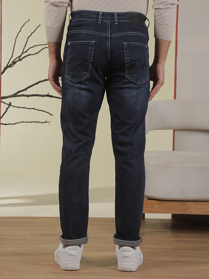 Faded Powder Blue Jeans