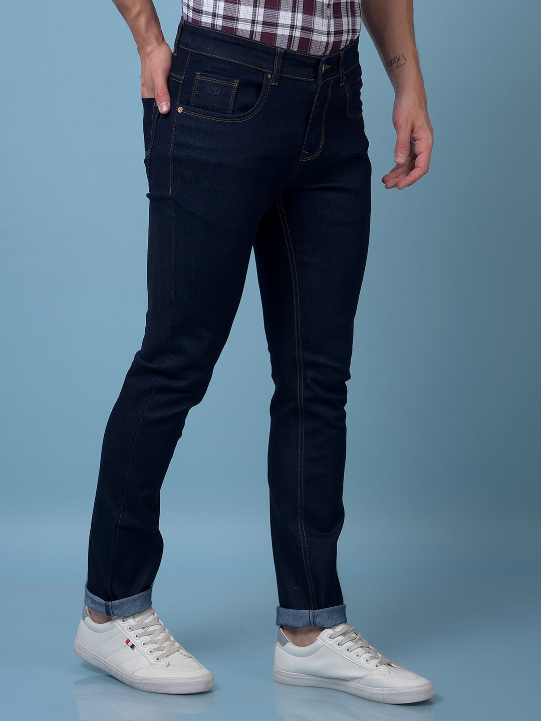 Elevated Navy blue Jeans