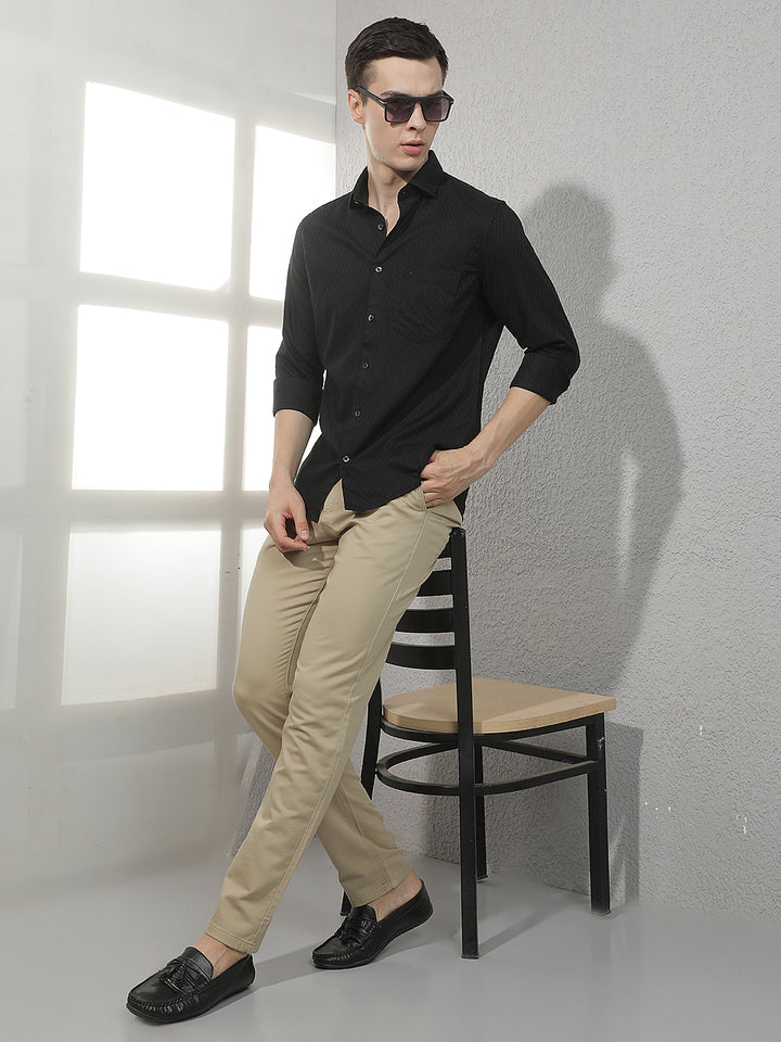 Obsidian Noir Black Shirt