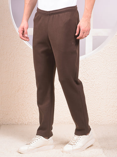 Brown Knitted Trackpants