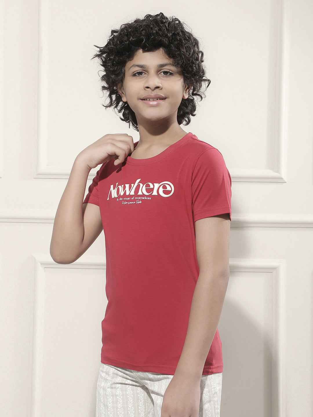 Red Graphic Print T-Shirt
