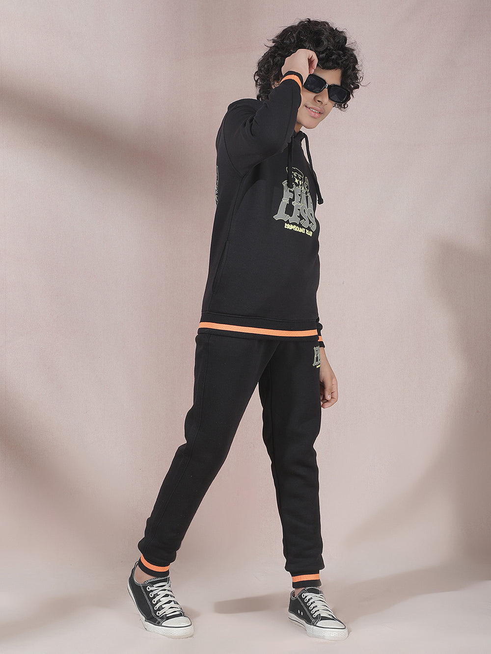 Infinite Comfort Black Joggers