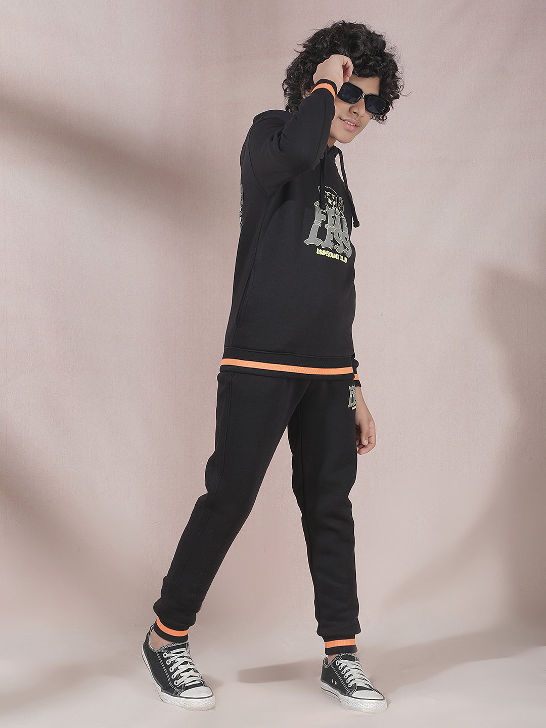Infinite Comfort Black Joggers