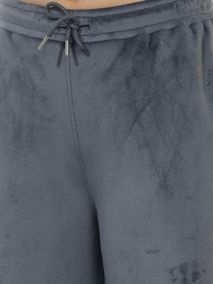 Tailored Fog Grey Knitted Trackpant