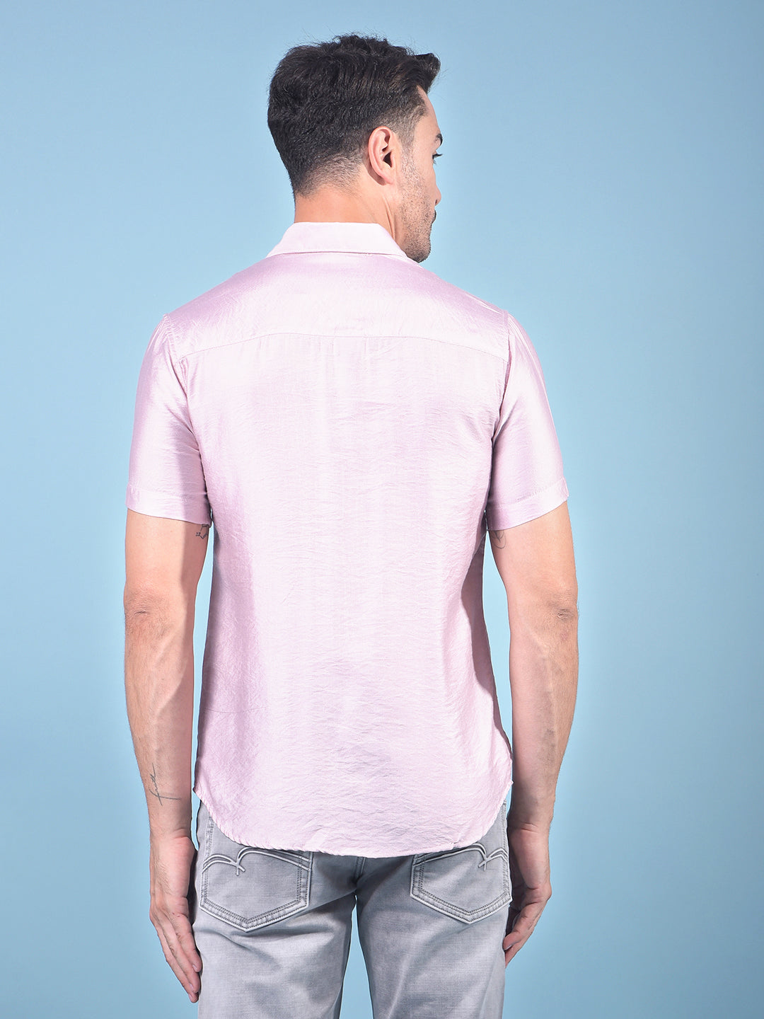 Pink Shirt-Men Shirts-Crimsoune Club
