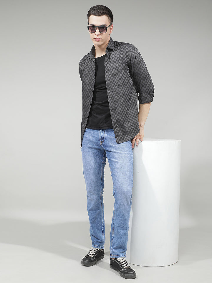 Midnight Navy Blue Jeans