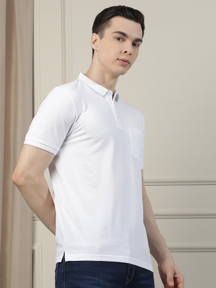 White T-Shirt-Men T-Shirts-Crimsoune Club