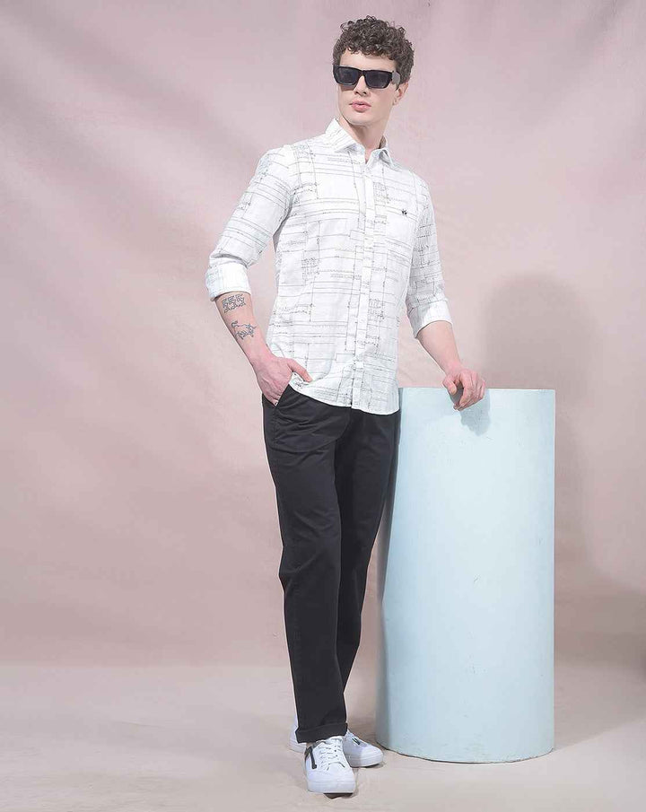 Wink Black Straight Trousers