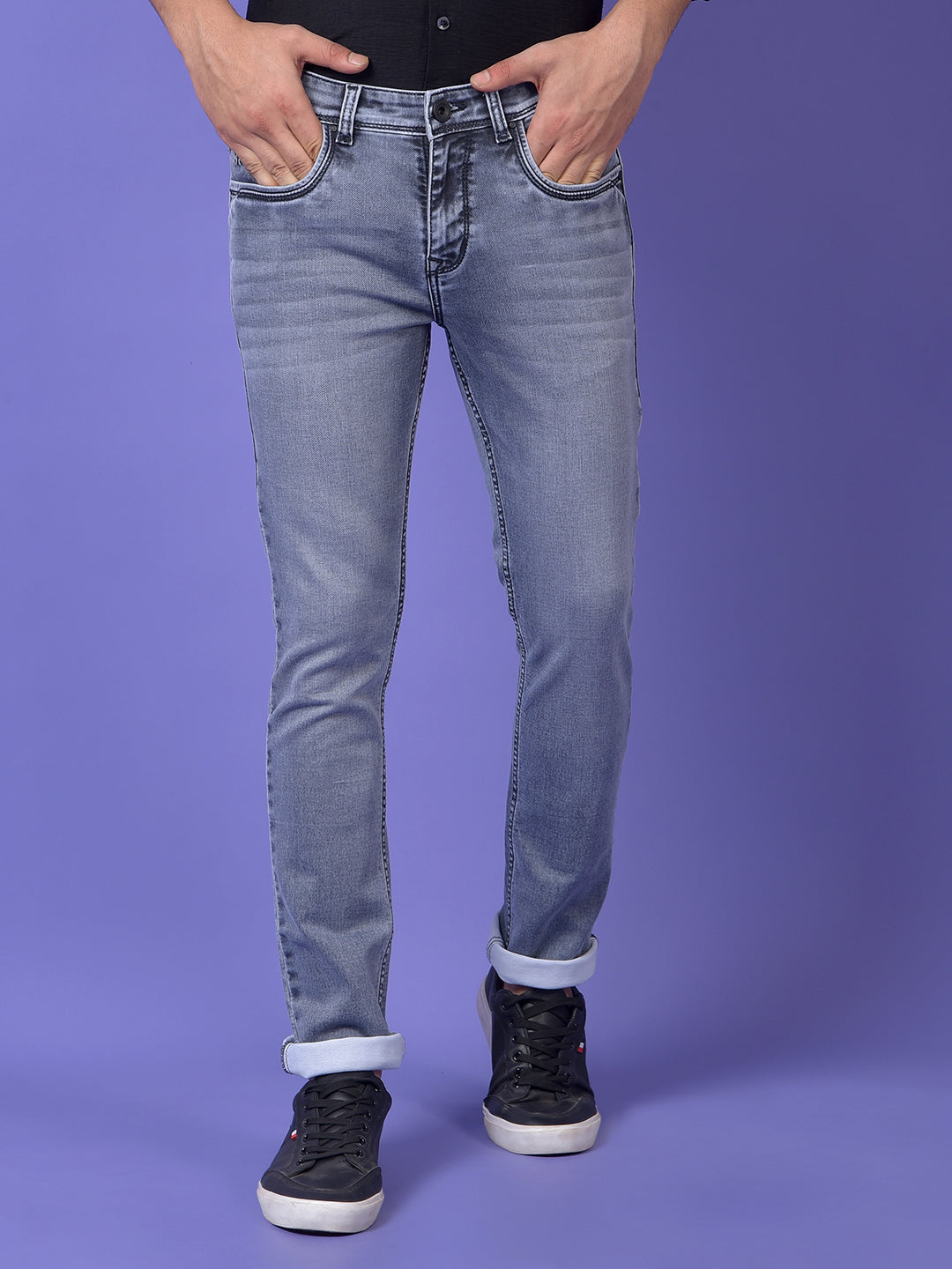 Chic Grey Jeans