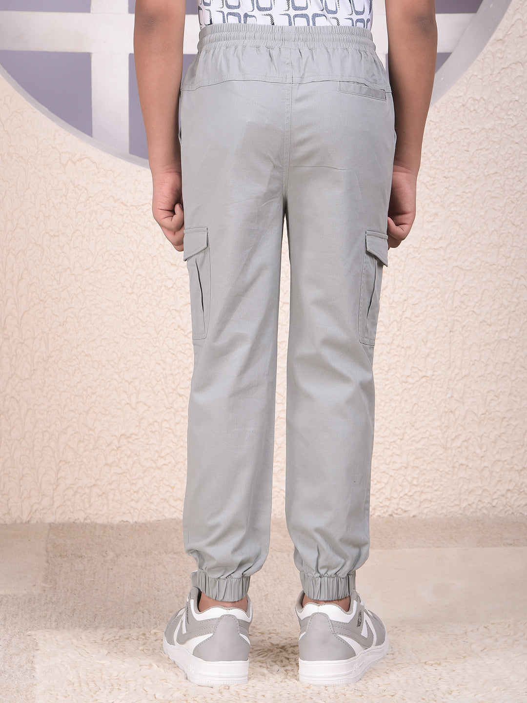 Urban Drift Grey Cargo Joggers