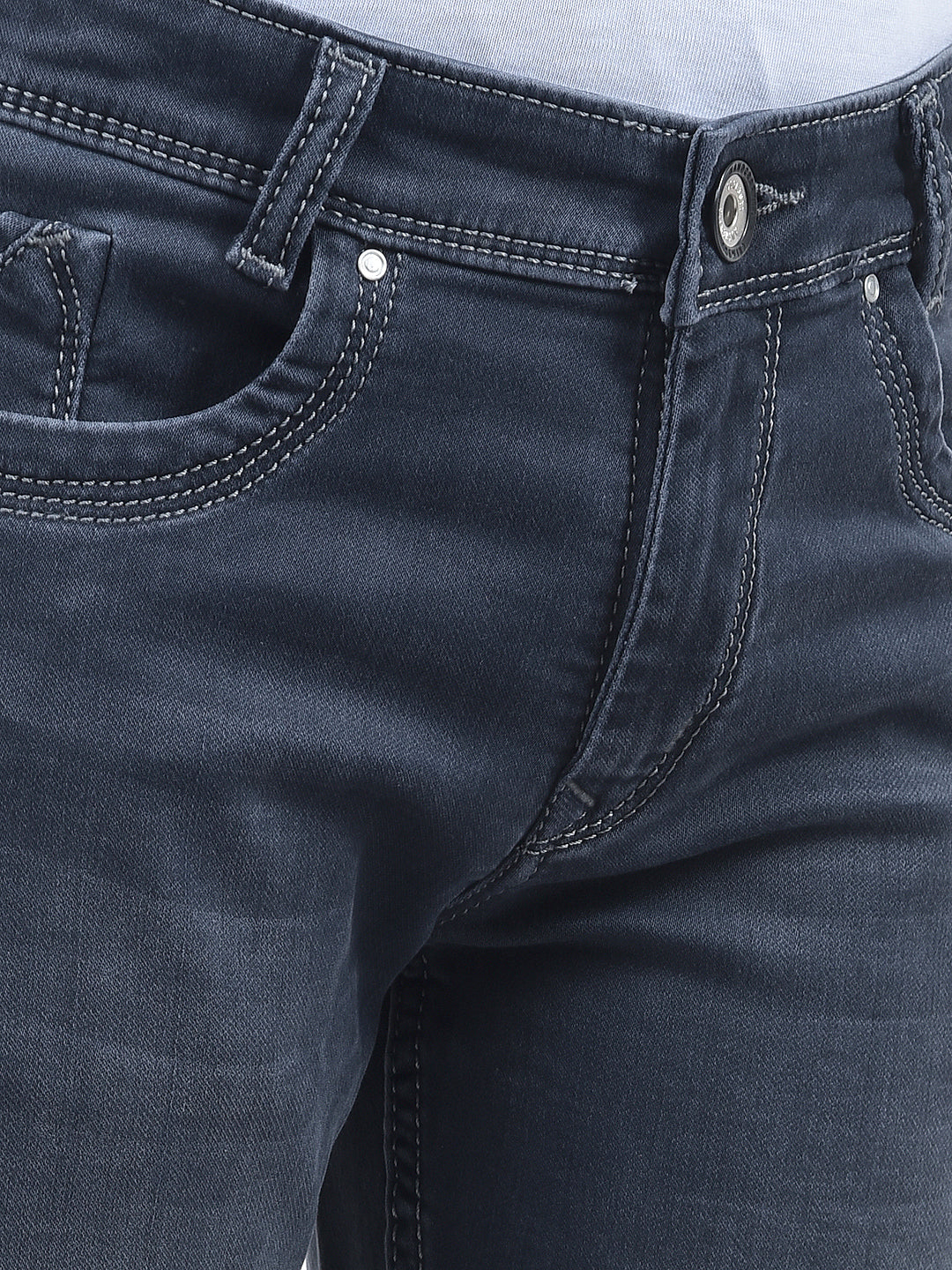  Lush Slim Fit Navy Blue Jeans