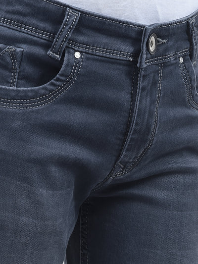  Lush Slim Fit Navy Blue Jeans