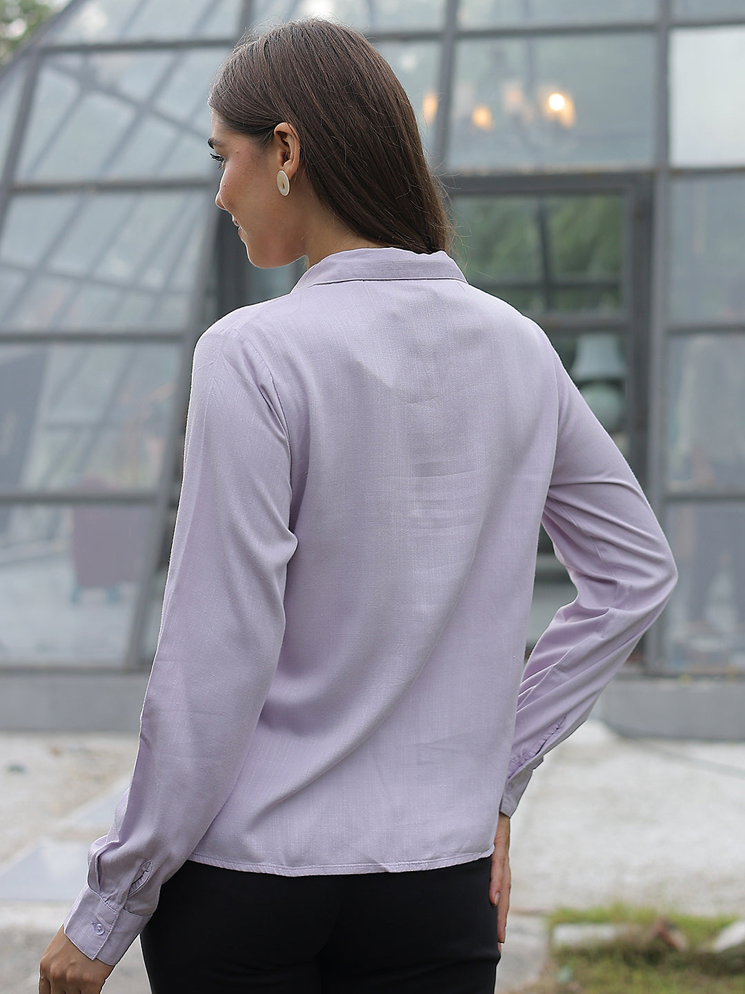 Tailored Deep Purple Shirt