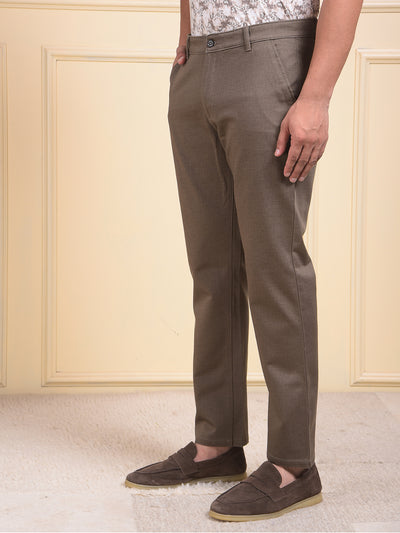Olive Mist Slim Trousers