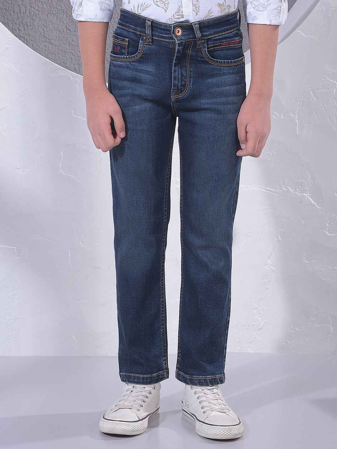 Indigo Blue Refined Street Jeans