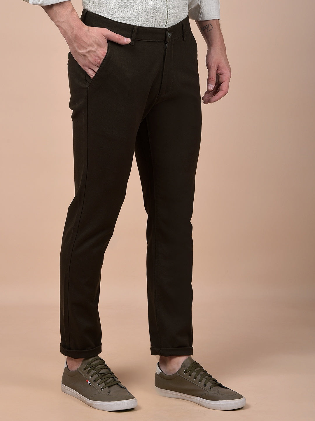 Sleek Silhouette Green Trousers