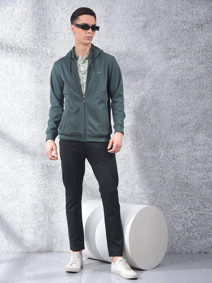 Green Reversible Sweatshirt