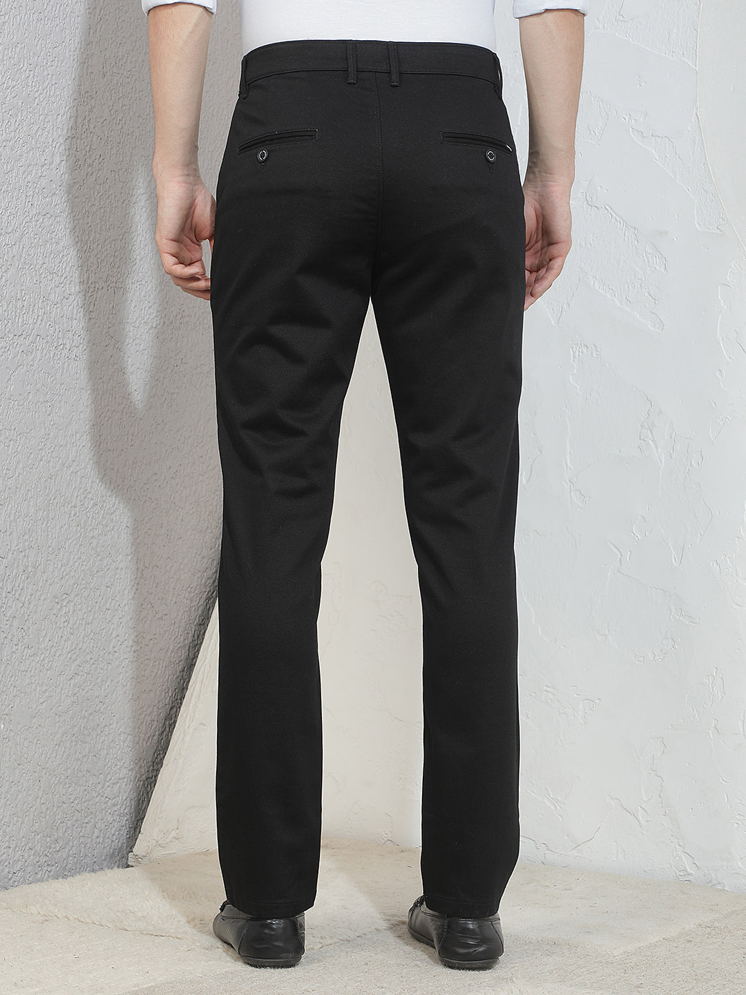 Carbon Charcoal Black Trousers