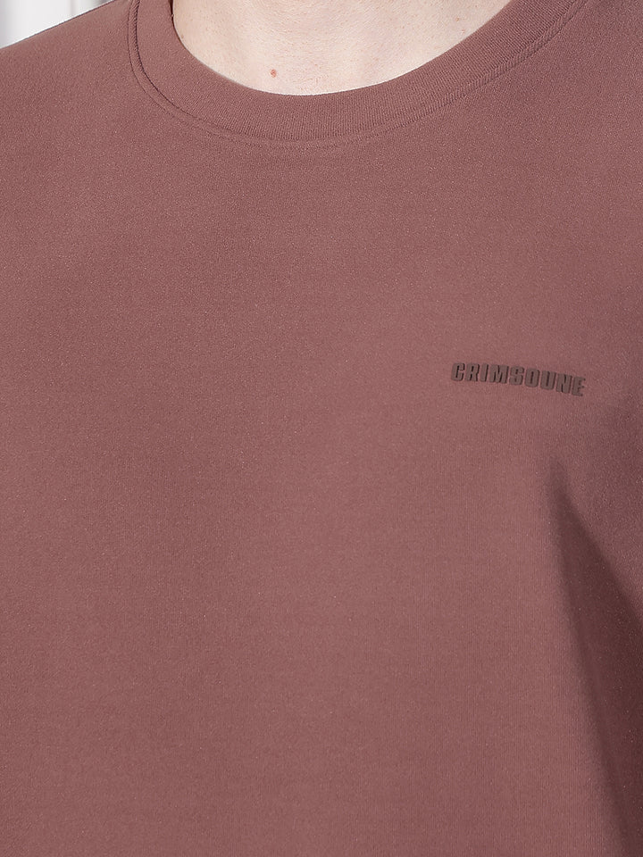 Relaxed Cocoa Brown Sweatshirt