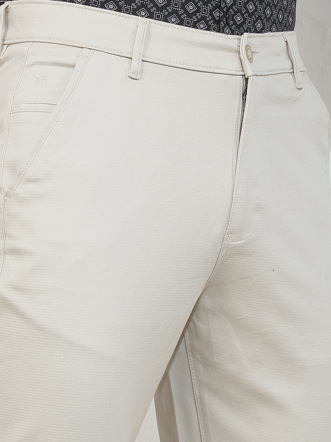 Soft Milk Cream Trousers
