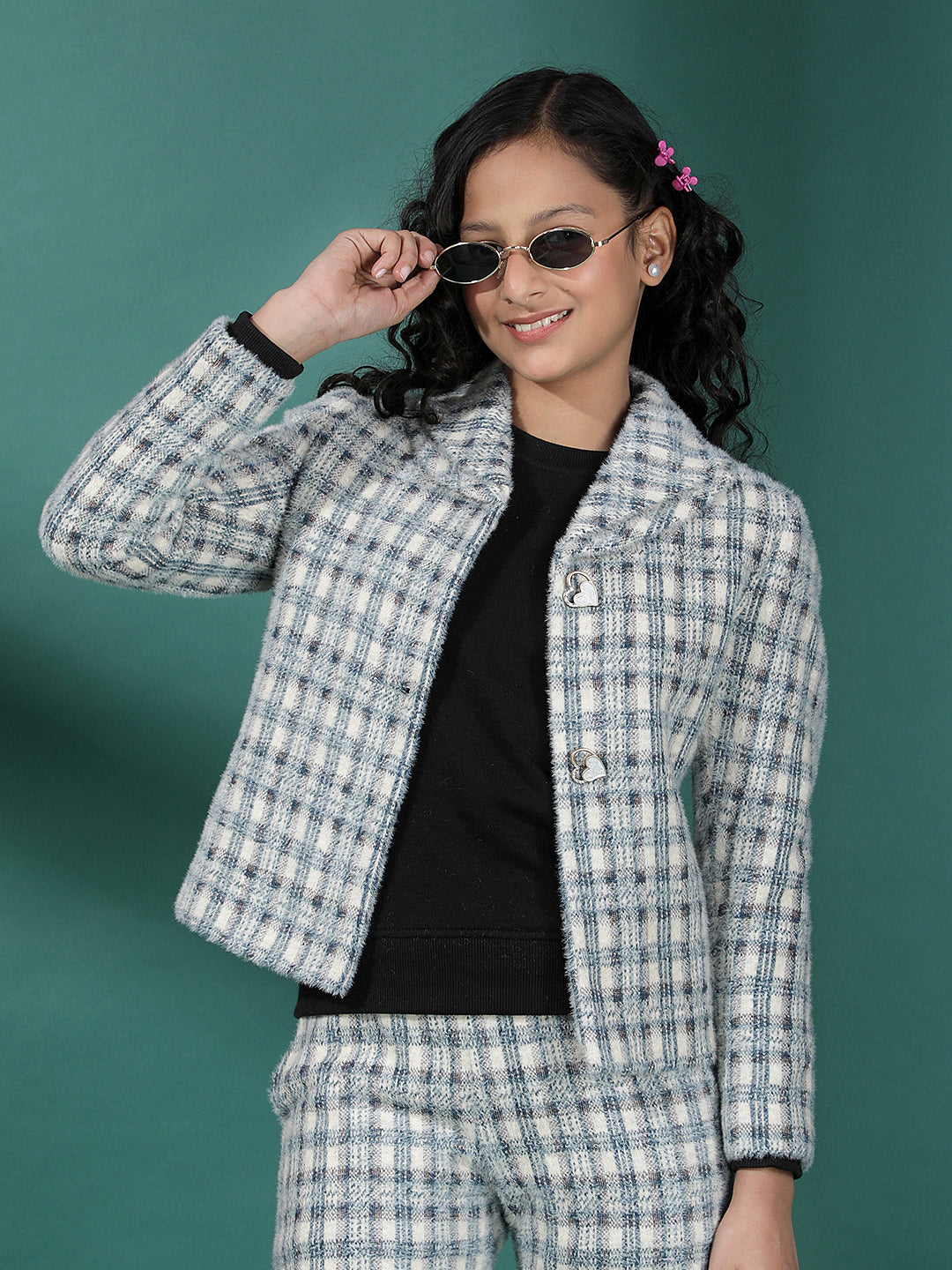 Green Checked Co-Ord Set