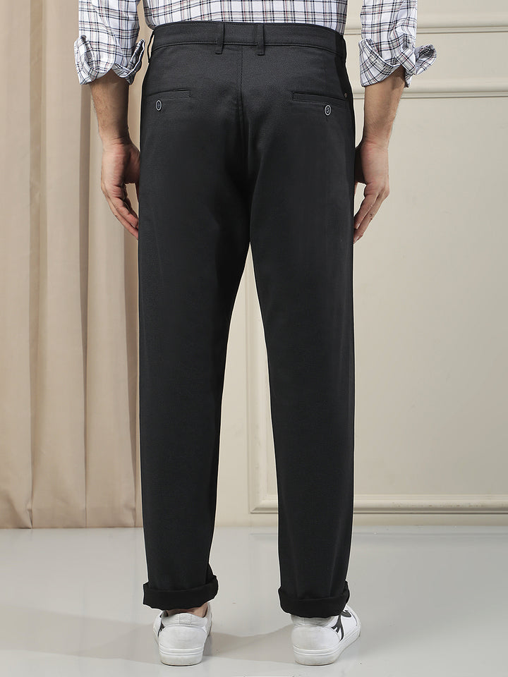 Black Essential Wear Trousers