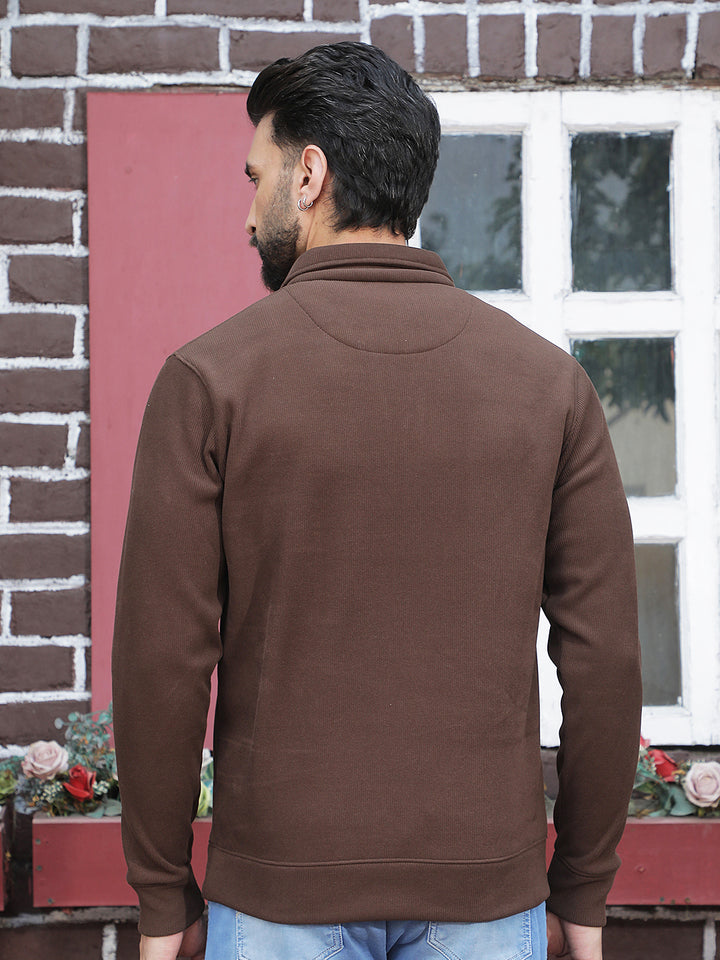 Luxe Mocha Brown Sweatshirt