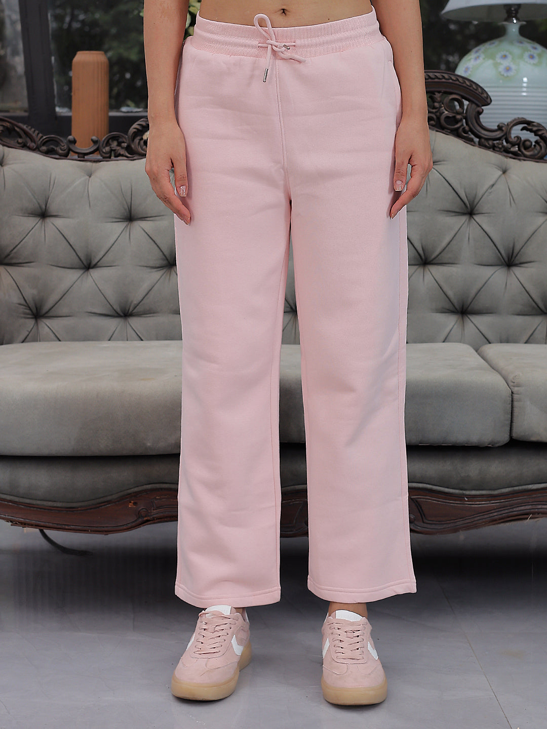 Soft Pastel Pink Trackpants