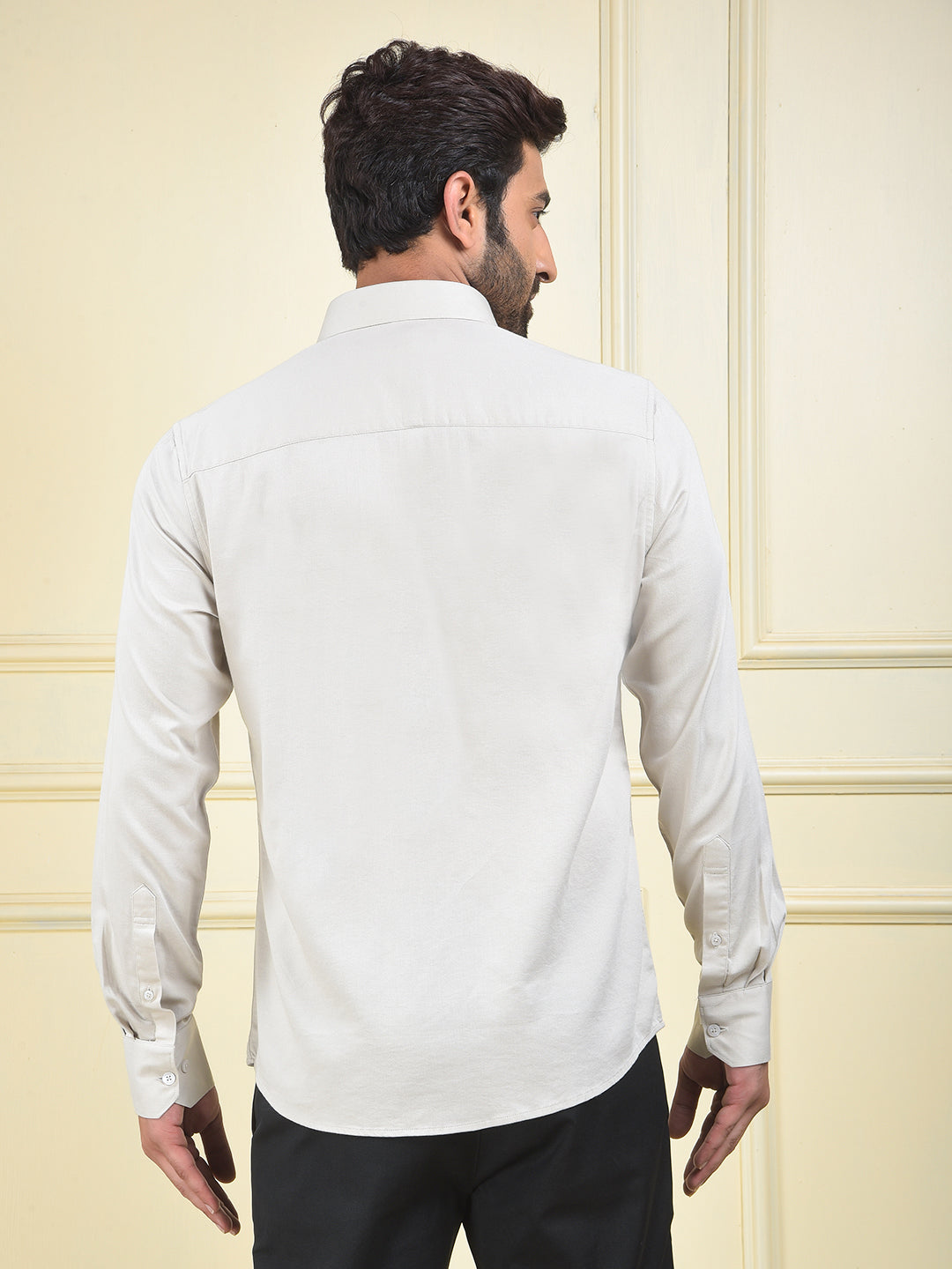 Luxe Comfort Beige Shirt